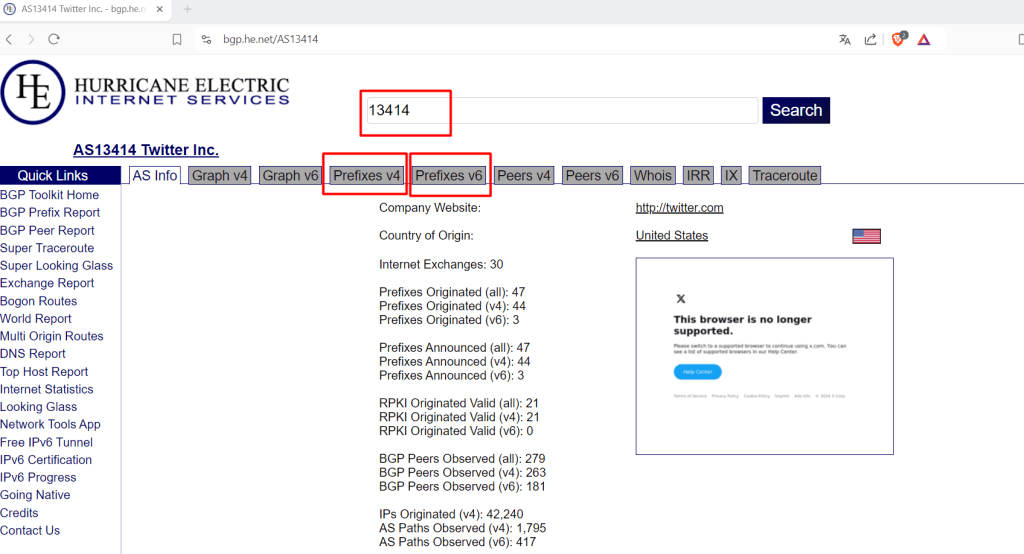 Bloqueio do X: Como um site é bloqueado pela operadora? 1 site x/twitter