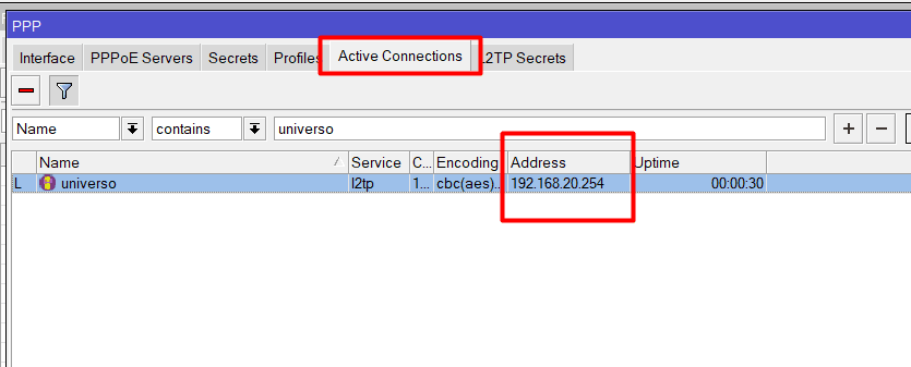 Como criar VPN no Mikrotik 8 vpn l2tp mikrotik conectada